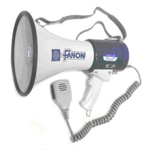 Bull Horn - 25 Watt with Detachable Microphone (1000 Yard Range)