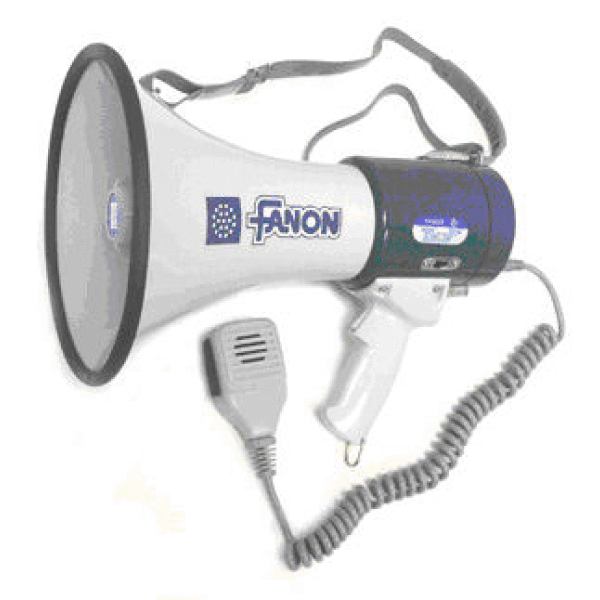 Bull Horn - 25 Watt with Detachable Microphone (1000 Yard Range)