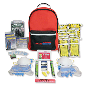 3 Day Fire/Blackout Emergency Kit (2 Person Backpack)