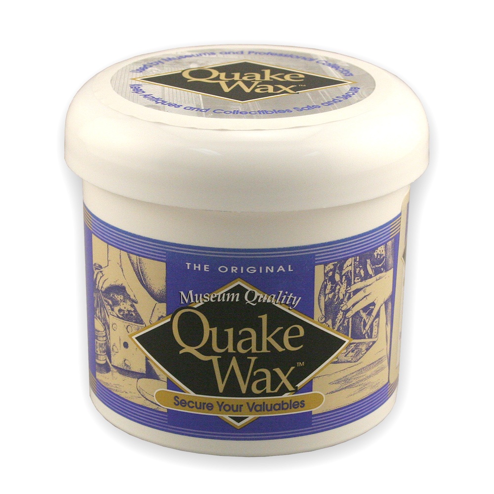QuakeHold! Museum Wax Clear 4 oz. Tub - Earthquake Preparedness Supplies