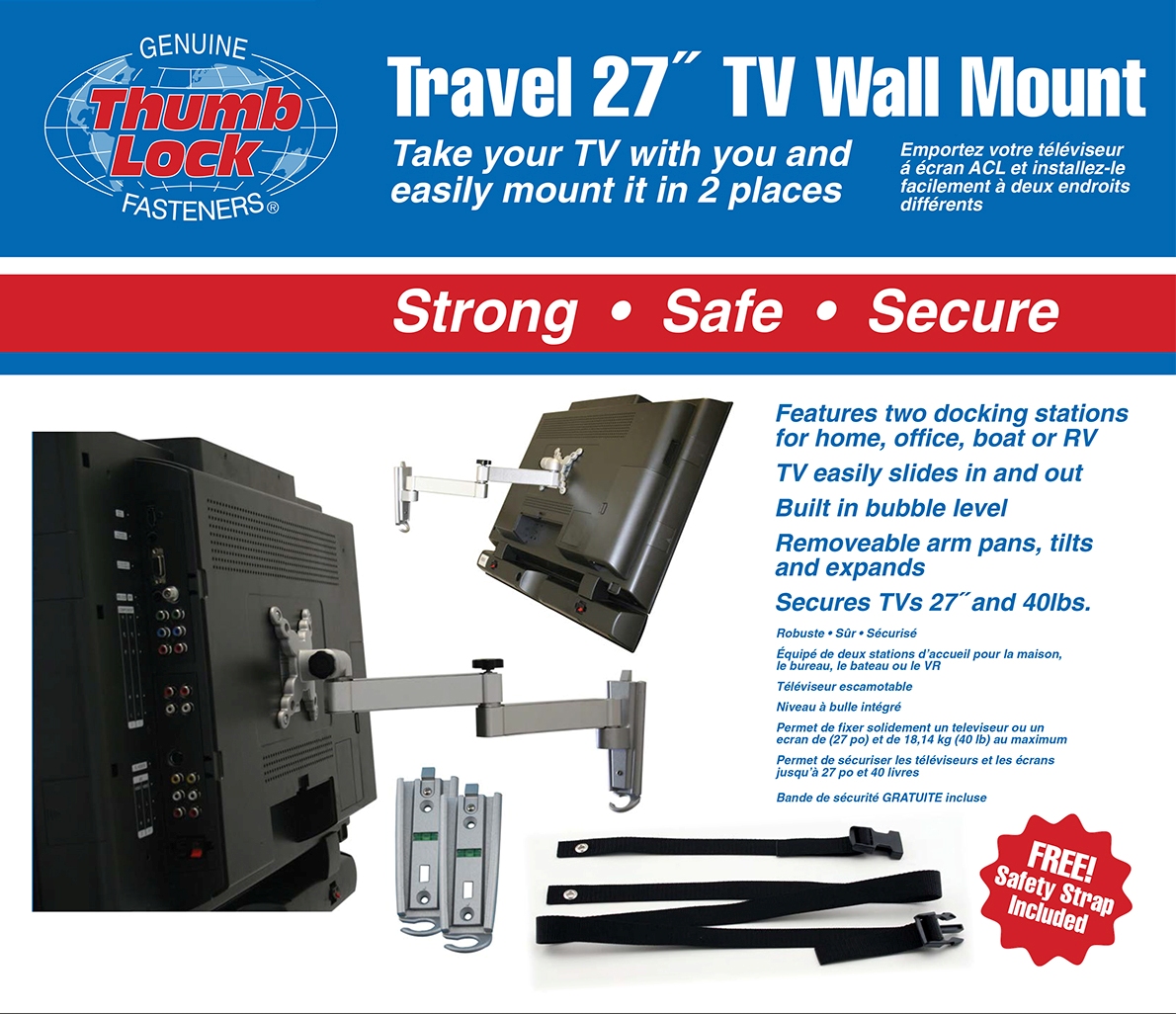 Travel TV Wall Mount