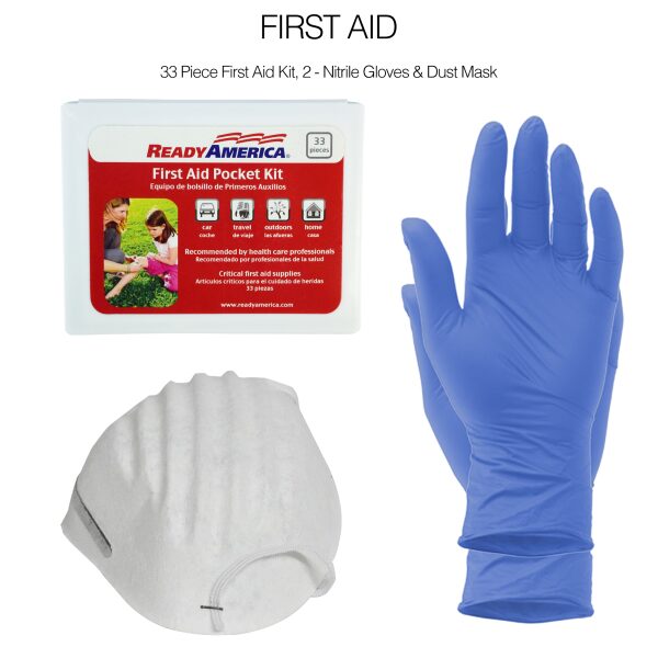 1 Person Deluxe Emergency Kit (3 Day Backpack) - Image 4