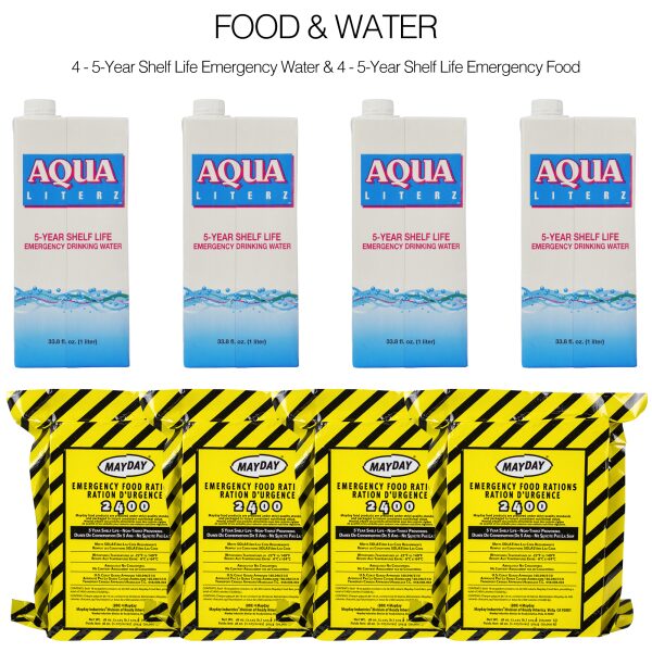 4 Person Deluxe Emergency Kit (3 Day Backpack) - Image 2