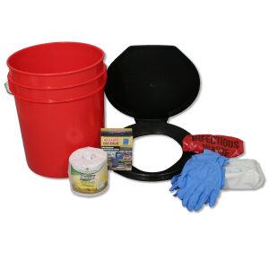 1-4 Person Lockdown Toilet Kit