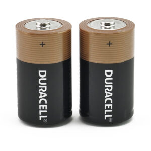 Duracell 10-Year Batteries, D Cell
