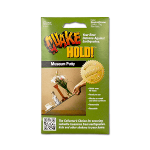 QuakeHOLD! Museum Putty
