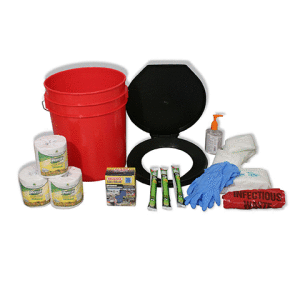 4-10 Person Lockdown Toilet Kit