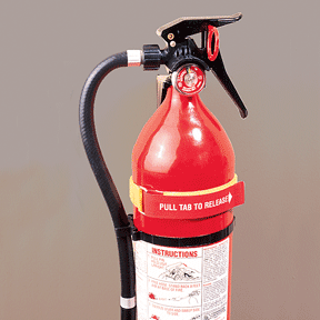 Fire Extinguisher Strap 5" dia.