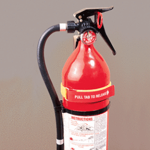 Fire Extinguisher Strap 7" dia.