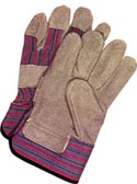 Leather Palmed Work Gloves