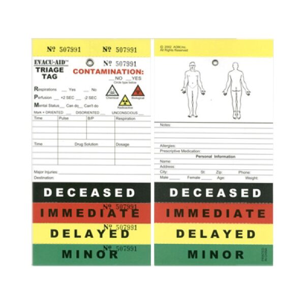 Triage Tags