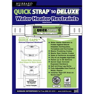 Water Heater Strap Deluxe - 80 Gallon