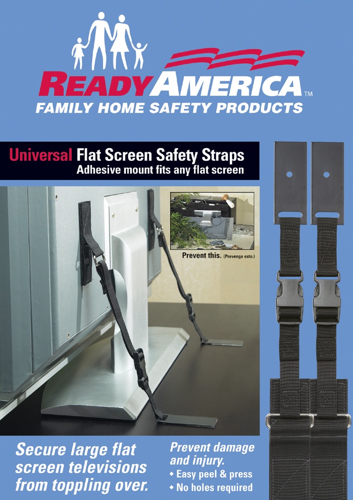 Ready America Flat Screen TV Safety Strap