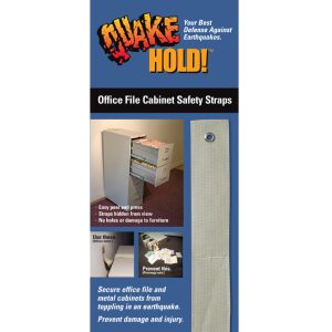 QuakeHOLD! Office File Cabinet Strap