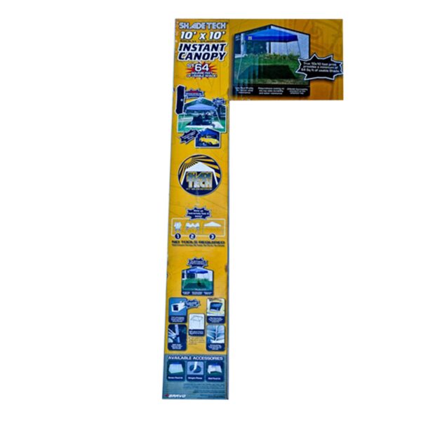 Deluxe Pop Up Canopy 10' X 10' X 8'