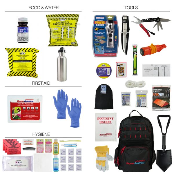 1 Person Elite Emergency Kit (3 Day Backpack) - Image 2