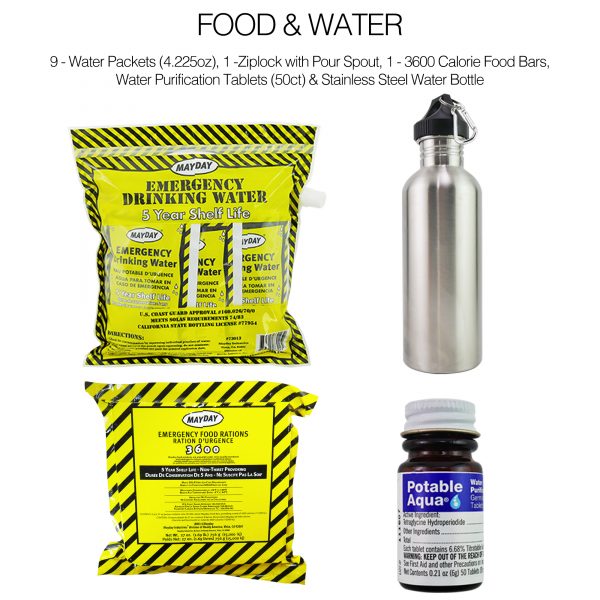 1 Person Elite Emergency Kit (3 Day Backpack) - Image 3