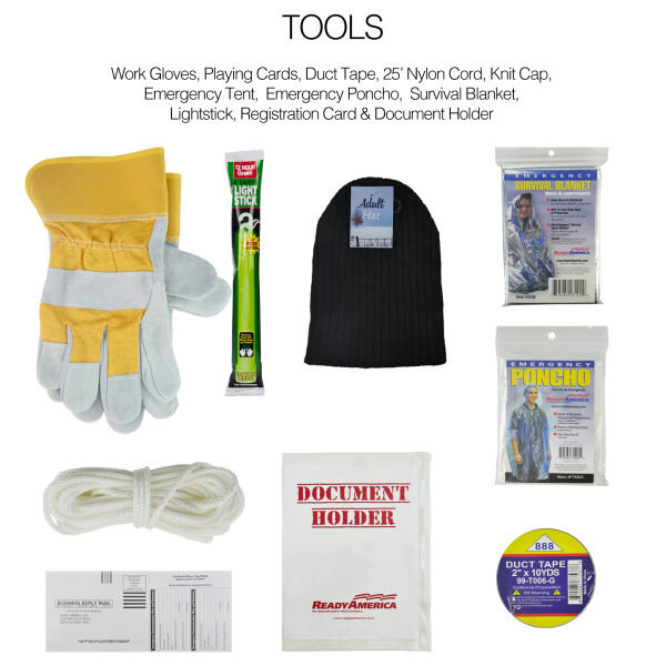 1 Person Elite Emergency Kit (3 Day Backpack) - Image 5
