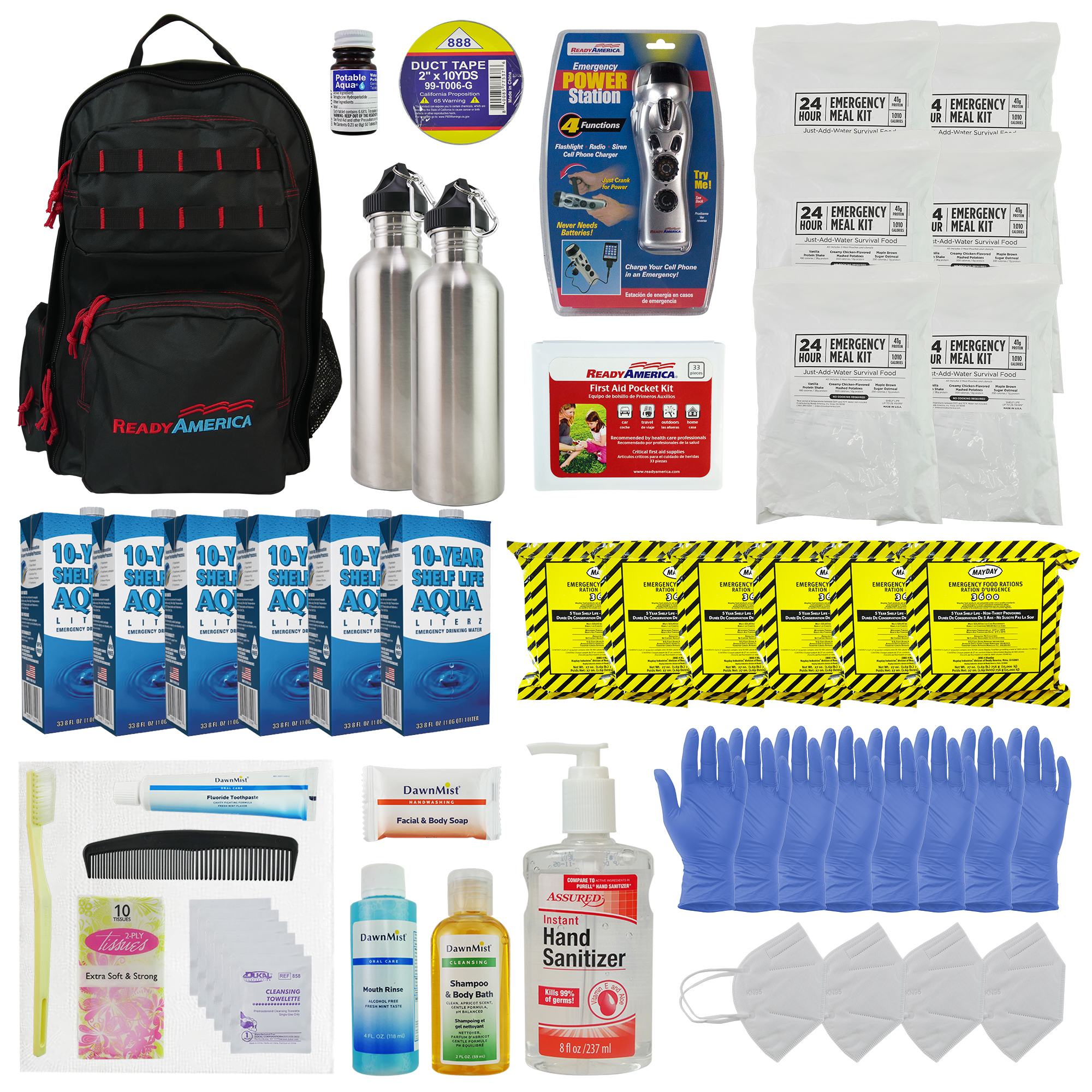 Shelter in Place Emergency Preparedness Backpack