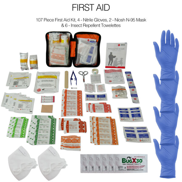 2 Person Deluxe Dry Bag Kit (3 Day Dry-Pack) - Image 9