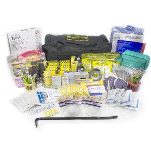 10 Person Deluxe Office Emergency Kit on Wheels