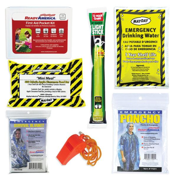 Emergency Survival Essentials 1 Person 1 Day Value Kit