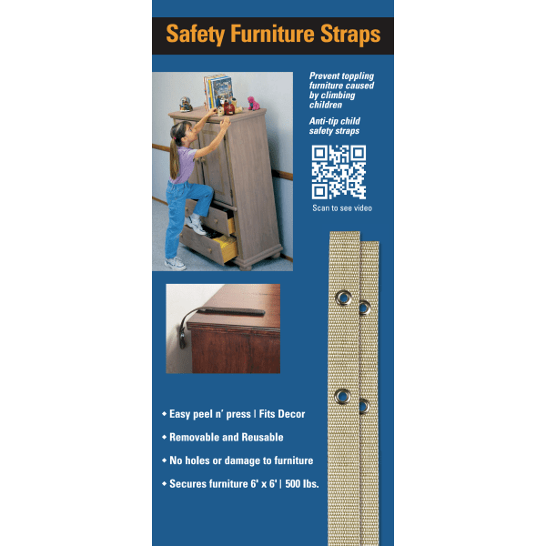 QuakeHold! Furniture Strap - Image 5
