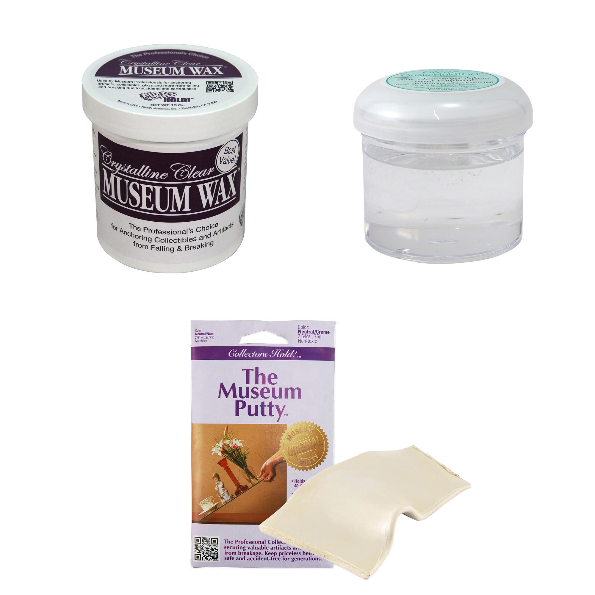 3 Pack Museum Gel, Wax, and Putty - Ready America