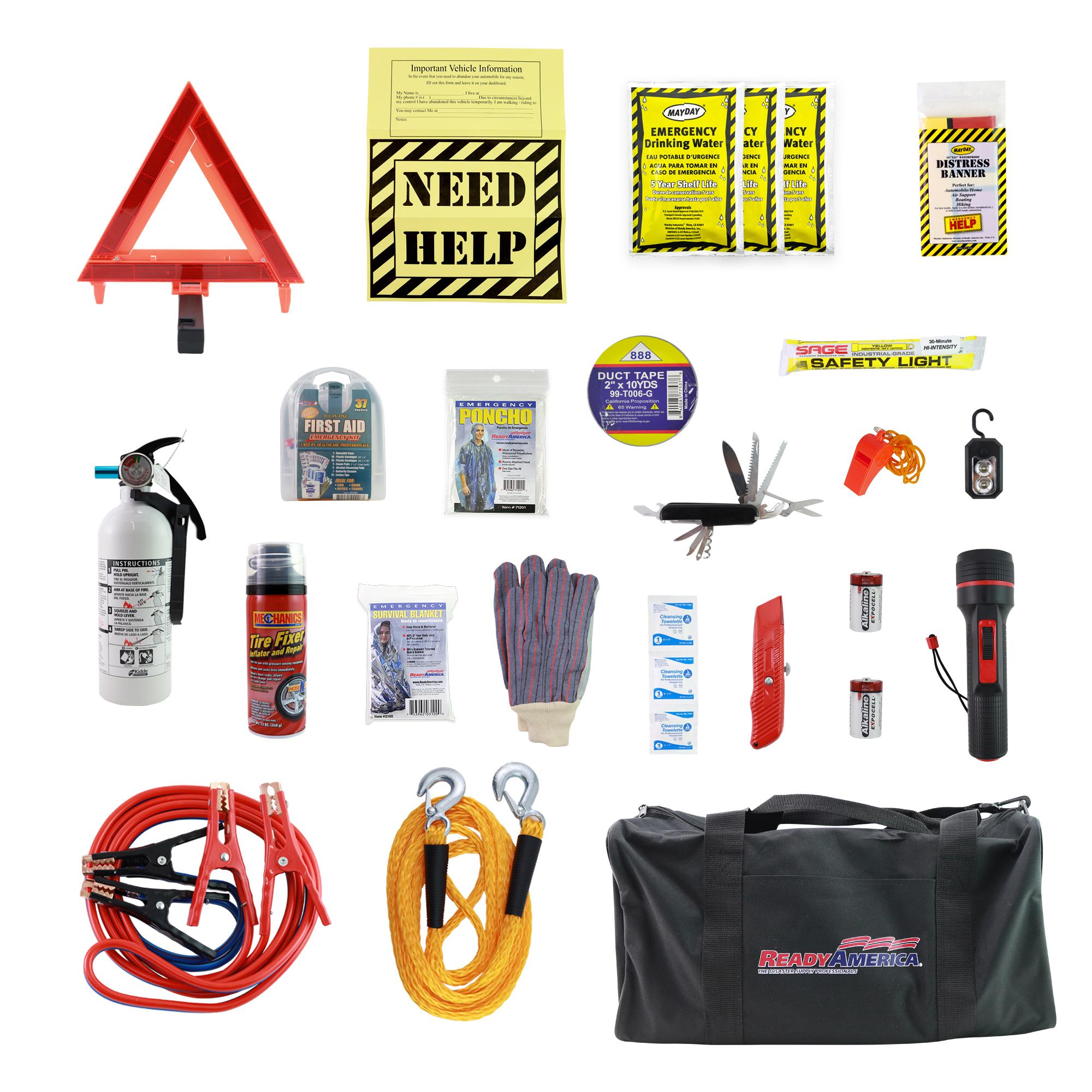 Roadside Deluxe Car Emergency Kit – Instinct Ready Inc.