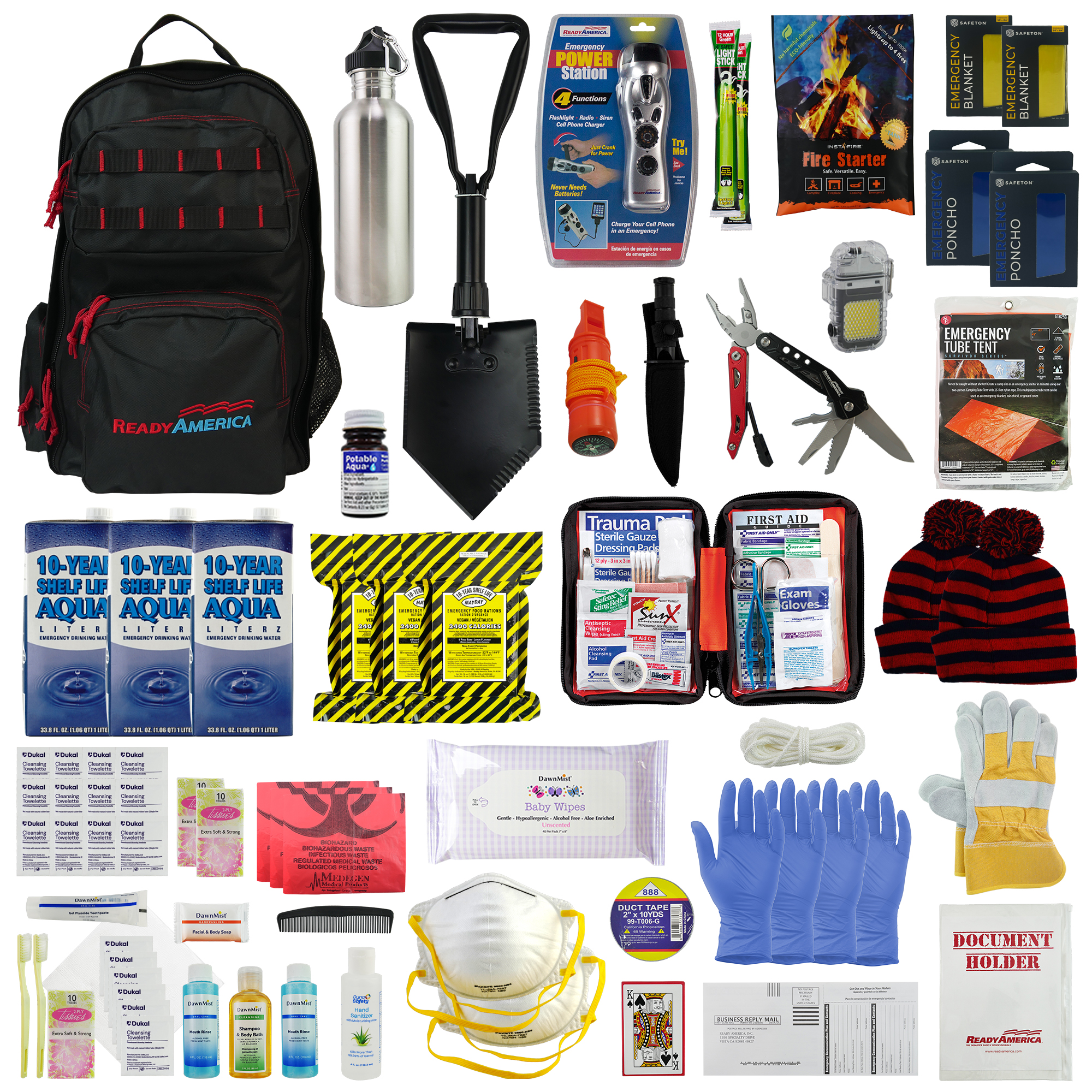 Elite II: 2 Person 3 Day Emergency Backpack