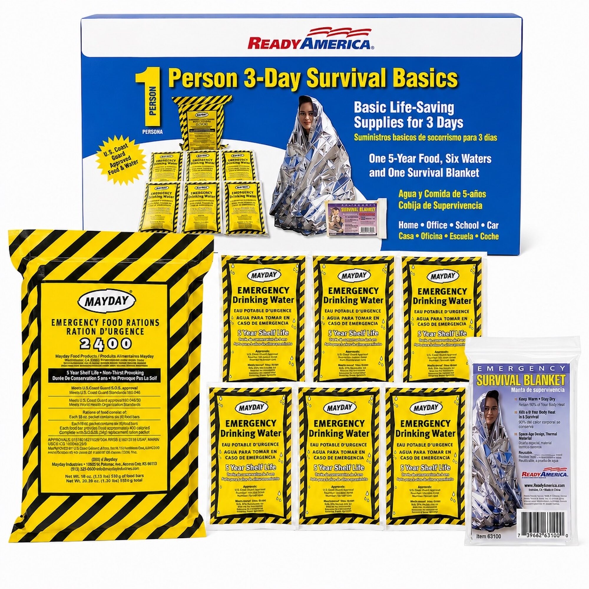 1 Person Survival Box