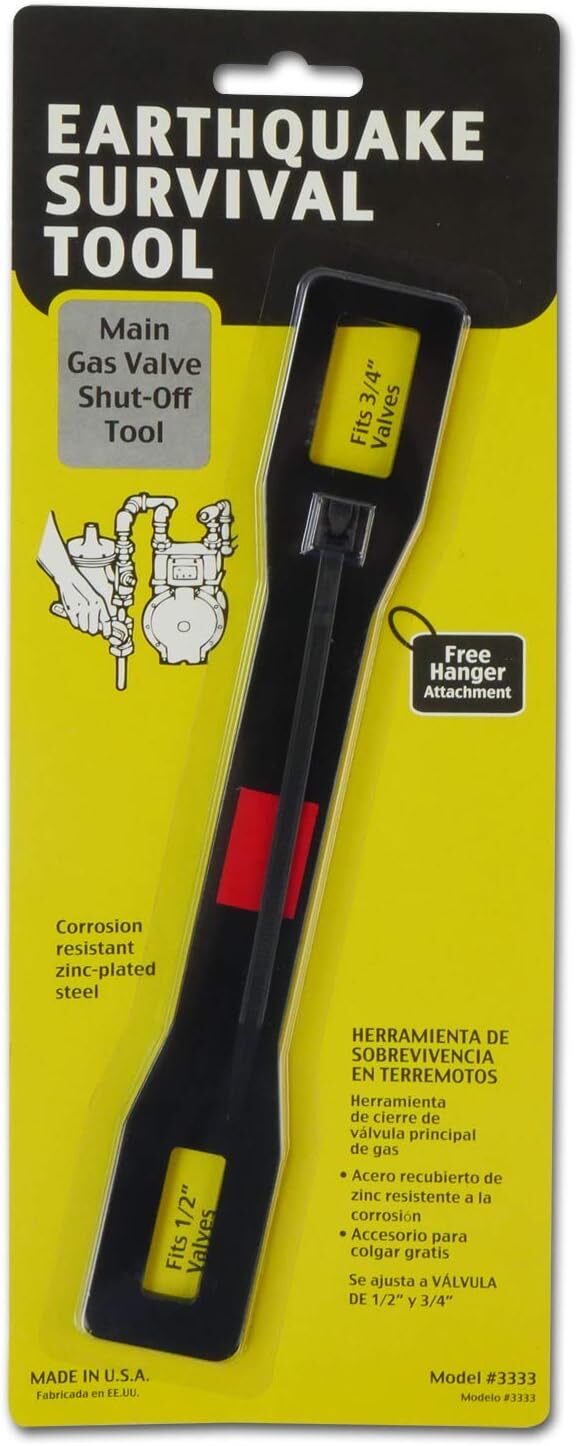 Gas Shutoff Wrench