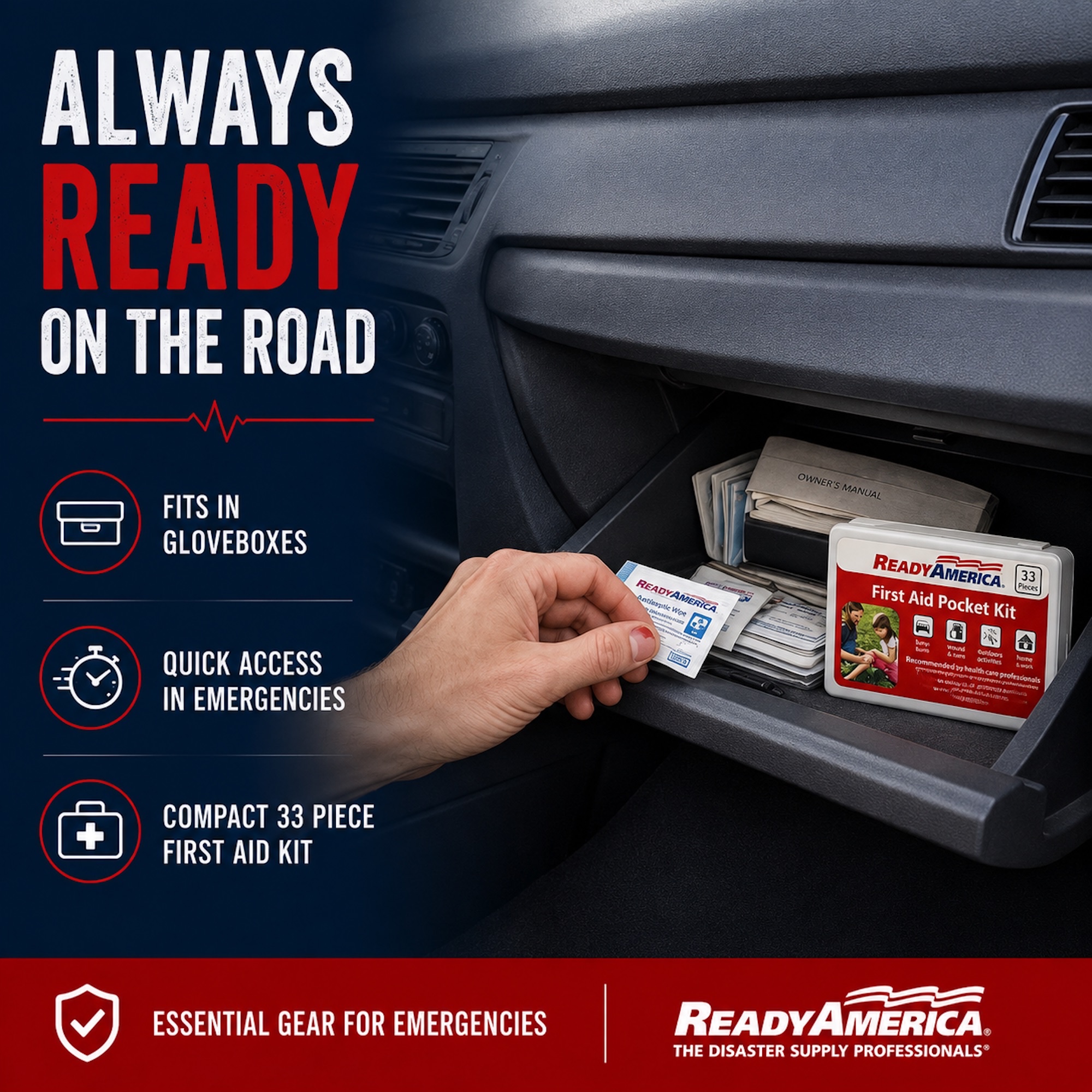 First Aid Kit, 33 piece - Image 5