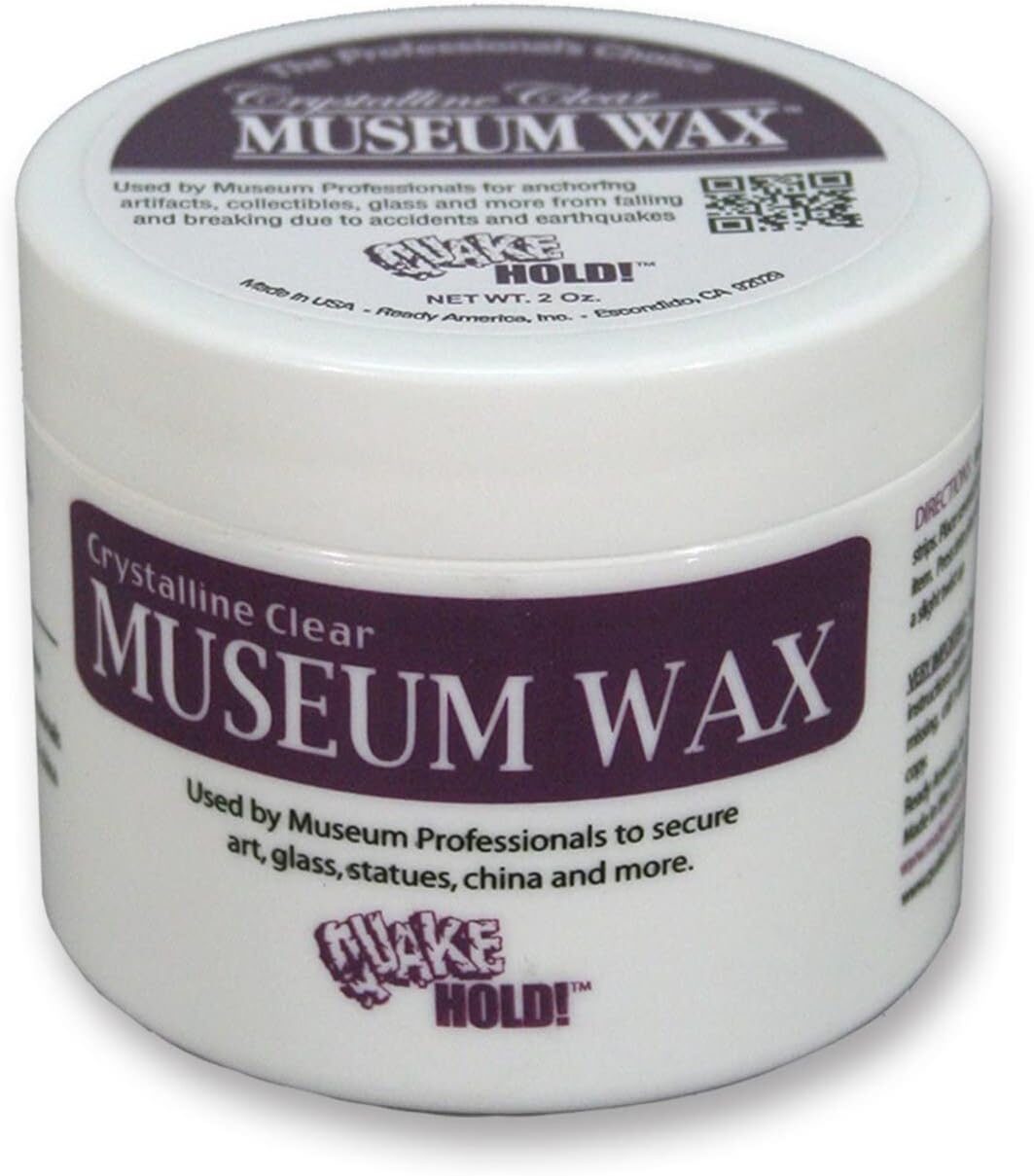 Crystalline Clear Museum Wax 2oz