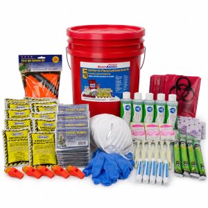 5-person Shelter-In-Place/Lockdown Bucket Kit