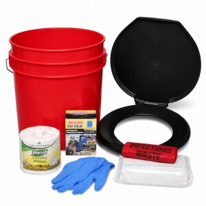 1-4 Person Lockdown Toilet Kit