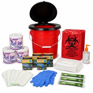 4-10 Person Lockdown Toilet Kit