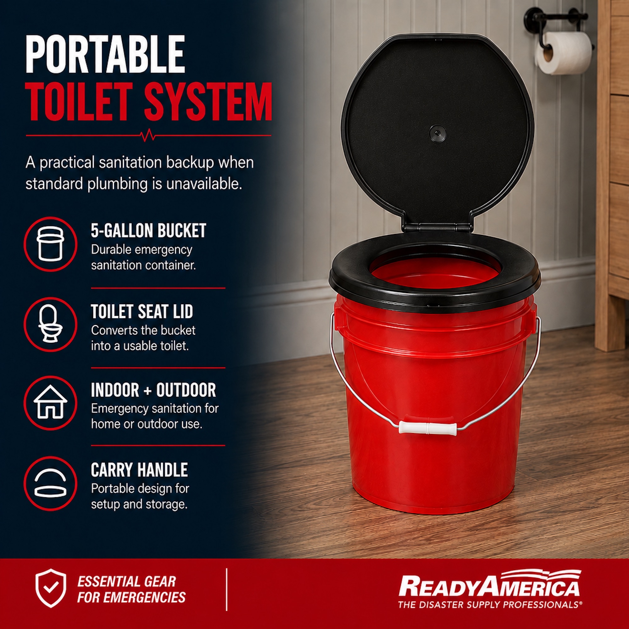 4-10 Person Lockdown Toilet Kit - Image 3