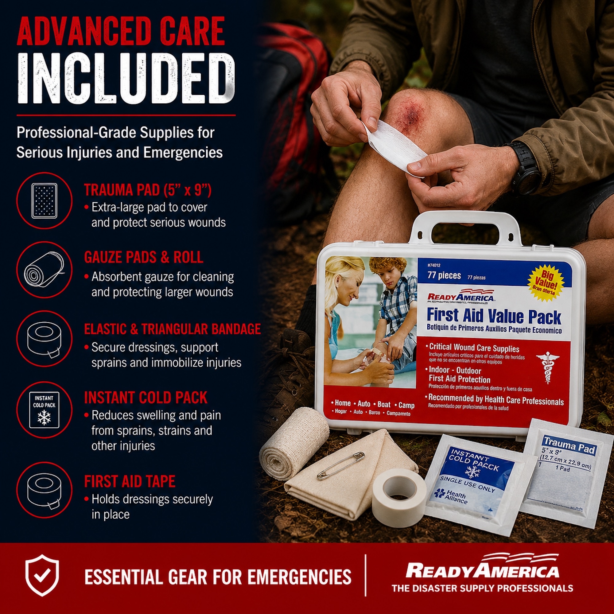 First Aid Value Pack, 77 piece - Image 4