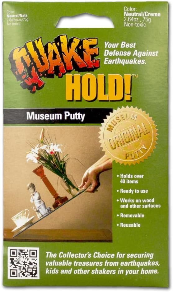 QuakeHOLD! Museum Putty