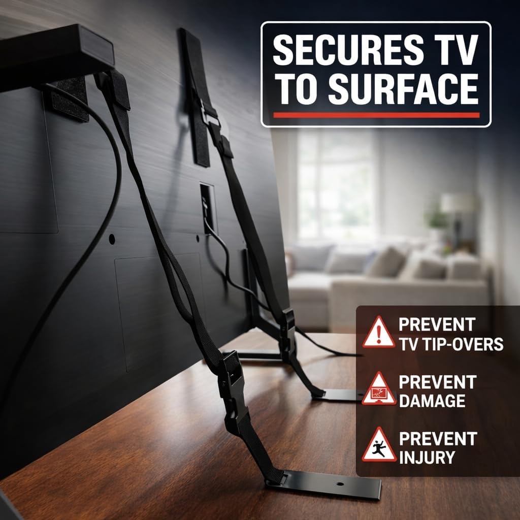 Universal Flat Screen Safety Strap - Image 3