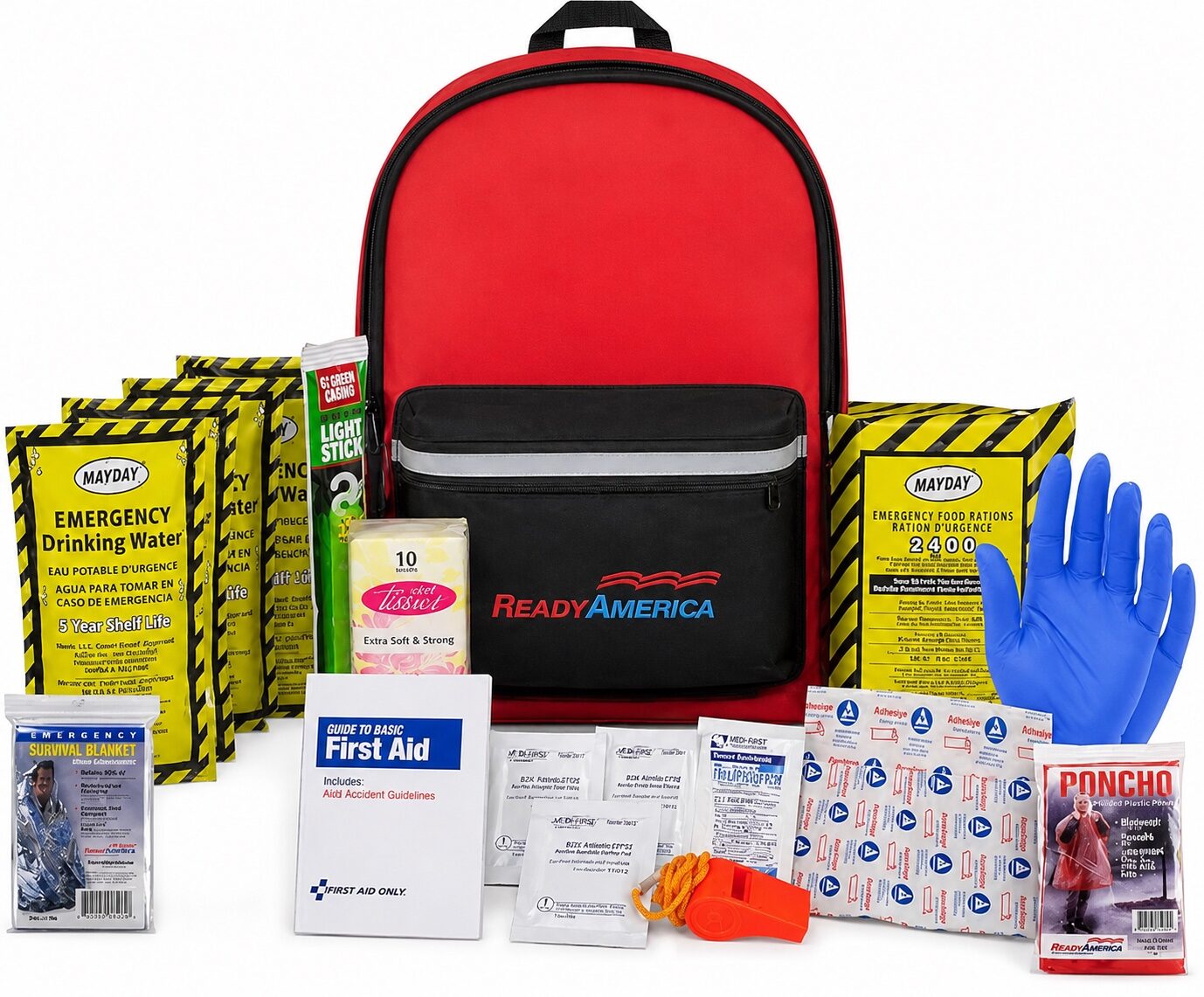 1 Person Emergency Kit (3 Day Backpack)