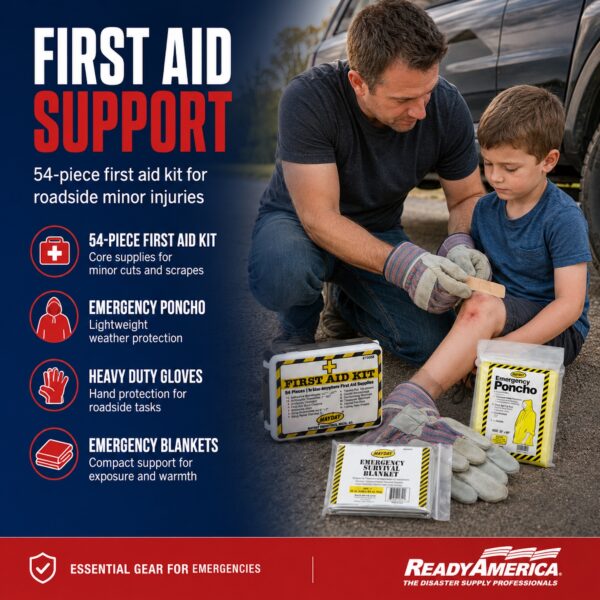 Auto Deluxe Emergency Response Kit - Ready America | The Disaster