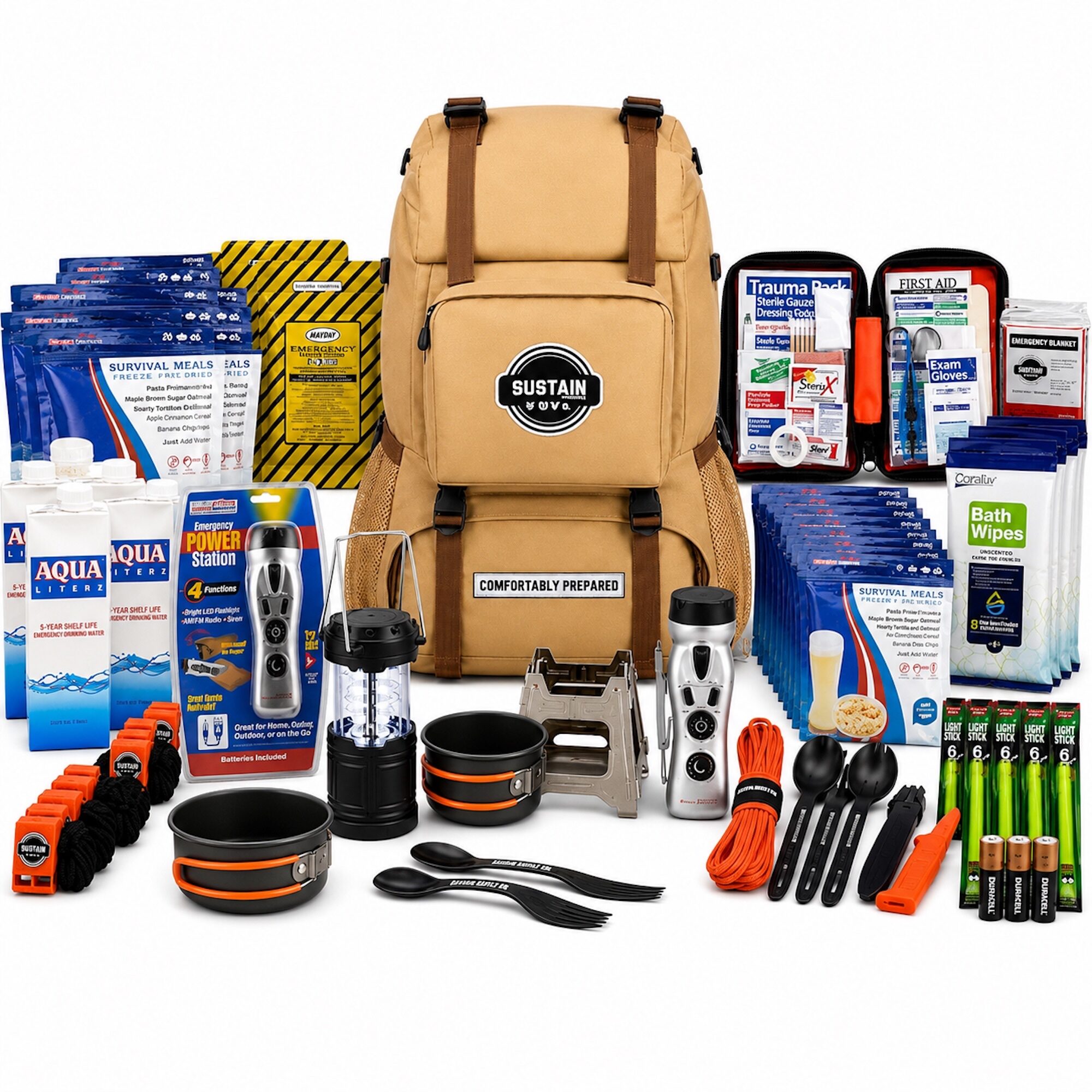 Sustain Supply Comfort Kit 4 Person