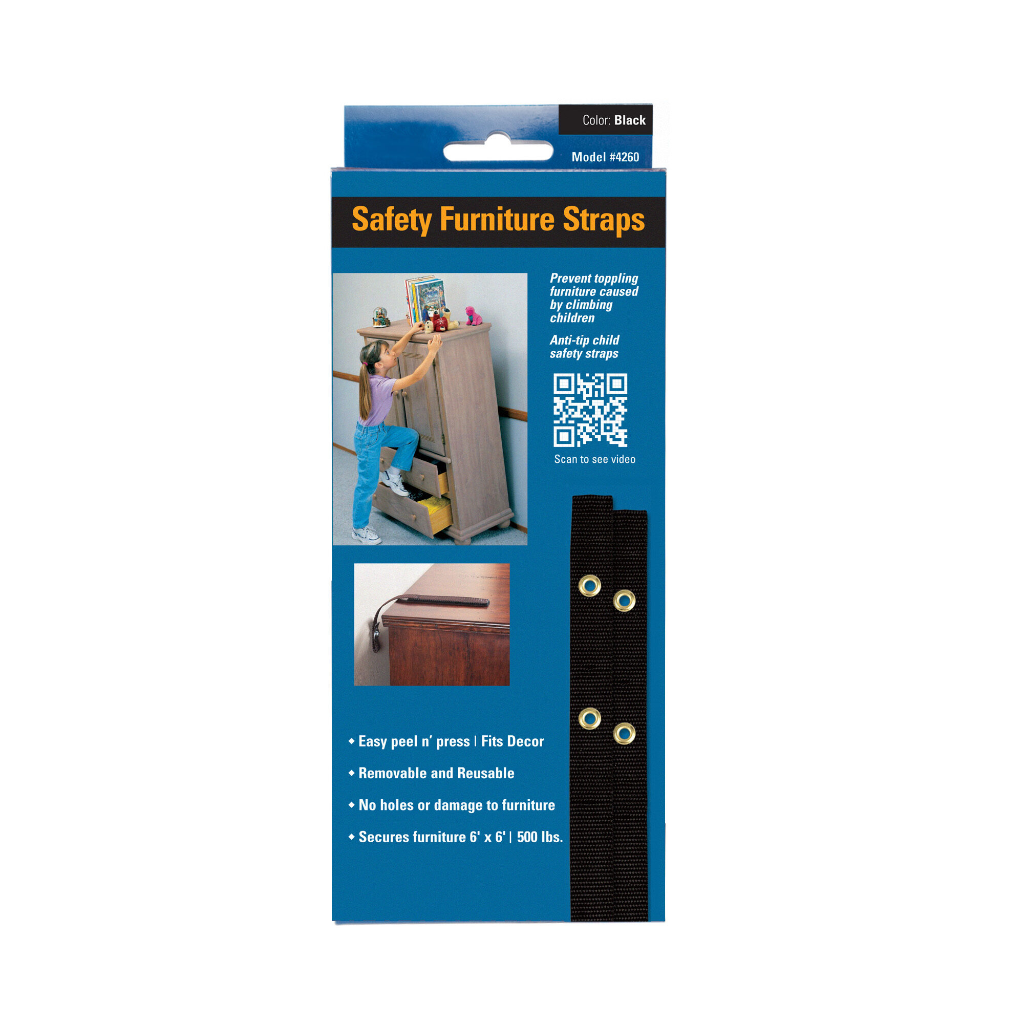 Ready America Safety Furniture Straps