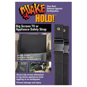 QuakeHOLD! Big Screen and Appliance Strap